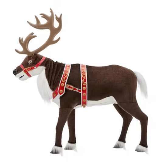RARE! Original 4.5 ft. Life-size Buck Reindeer Blowmold with LED Lights
