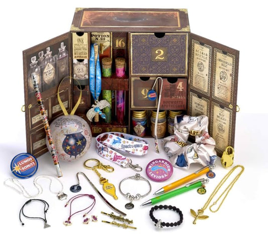 The Carat Shop – Official Harry Potter Potions Advent Calendar – 24 Jewellery & Accessory Gifts – Harry Poter Gifts – Harry Potter Merchandise