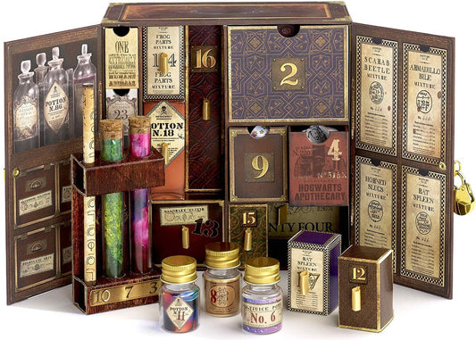The Carat Shop – Official Harry Potter Potions Advent Calendar – 24 Jewellery & Accessory Gifts – Harry Poter Gifts – Harry Potter Merchandise